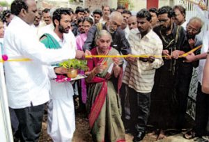 Hostel Block Opening by Sri Rama Tarakam